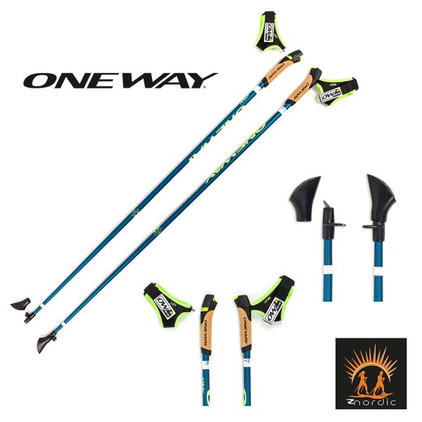 Kije Nordic Walking – One Way Team 18 MAG - 105 cm